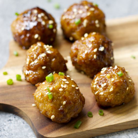 Spicy Asian Meatballs