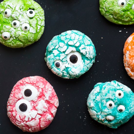 Monster Eye Cookies