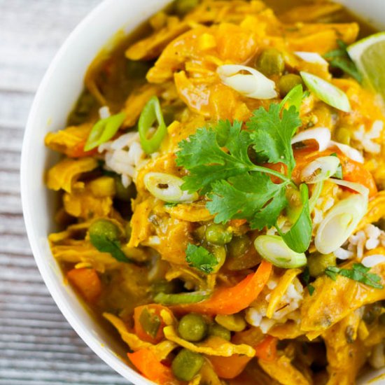 Thai-Style Coconut Chicken Curry