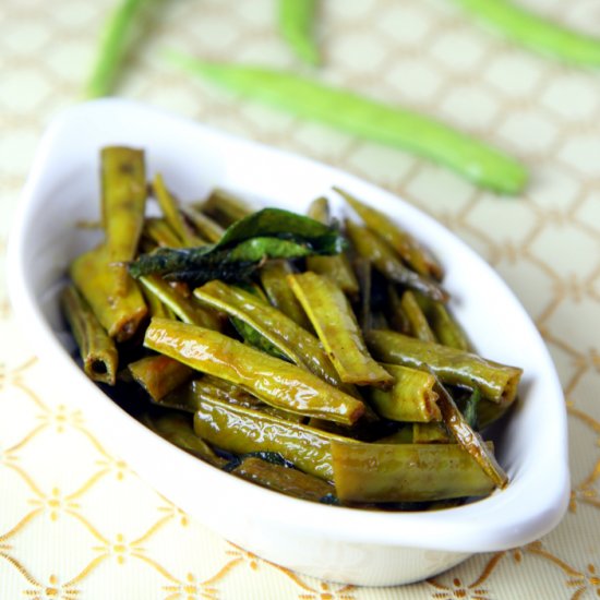 Guar Fry or Cluster Beans Fry