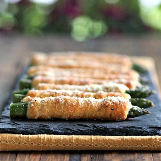 Crescent-Wrapped Asparagus