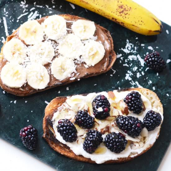 Creative & Healthy Toast Recipes