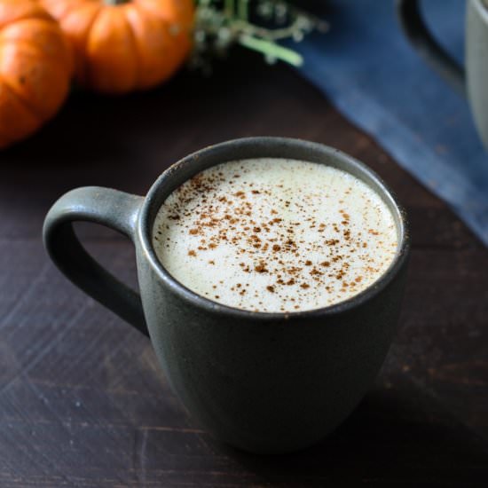 Pumpkin Spice Matcha Latte