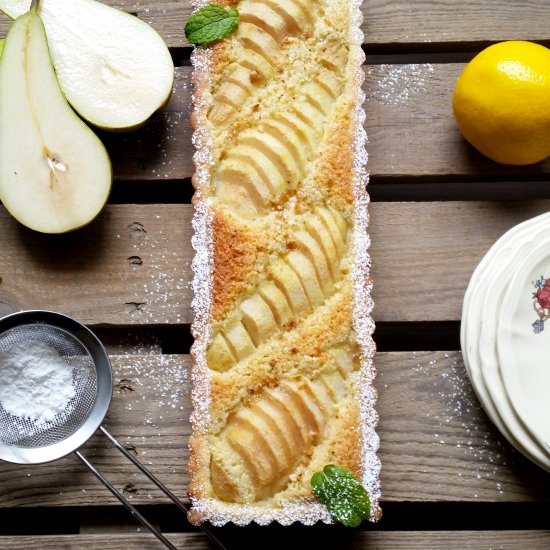 Almond Pear Tart