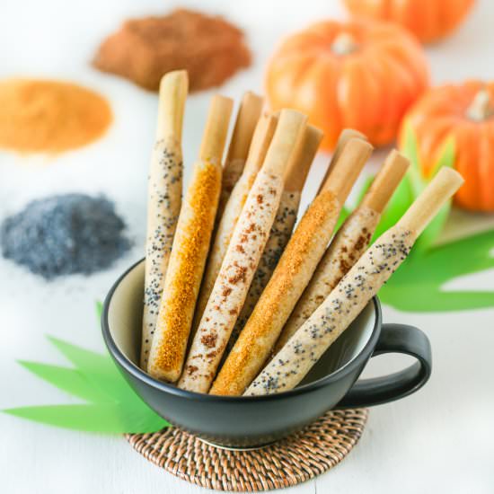 Homemade Pumpkin Pocky