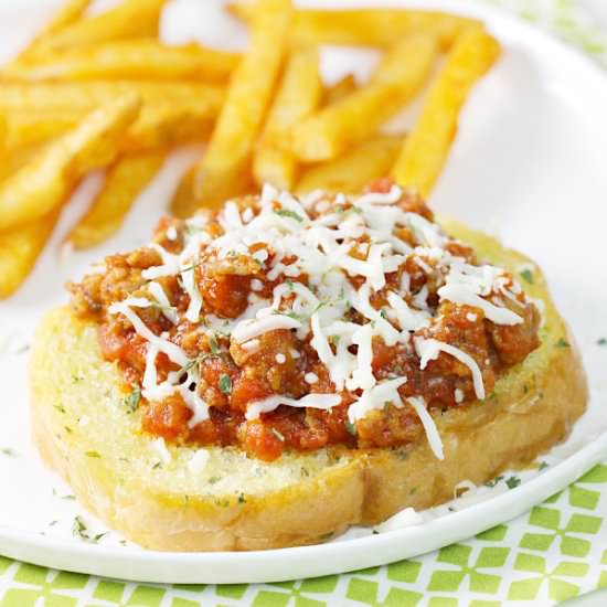 Garlic Bread Italian Sloppy Joes