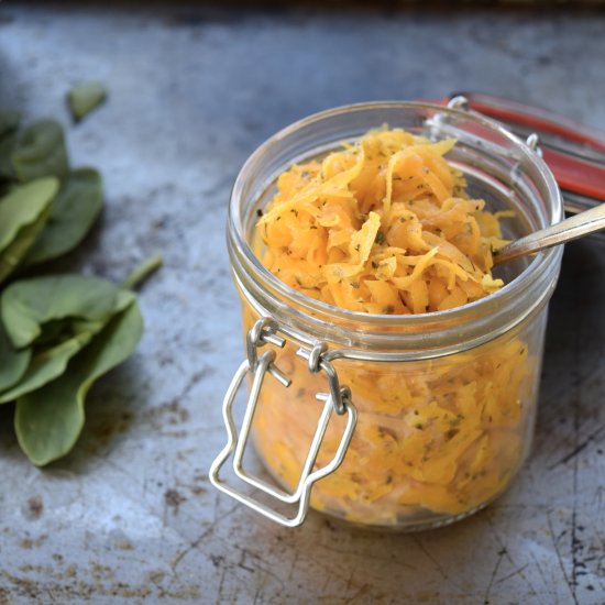 Butternut Squash Slaw