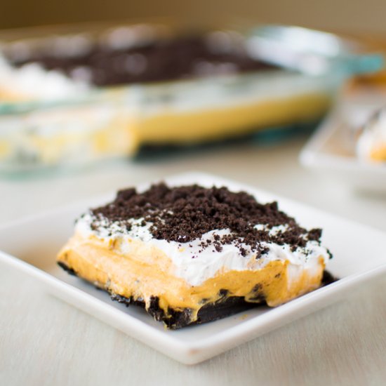 Pumpkin Oreo Dessert