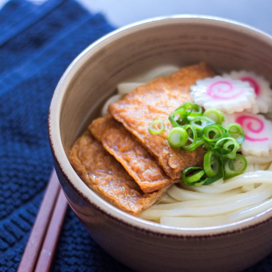 Easy Kitsune Udon