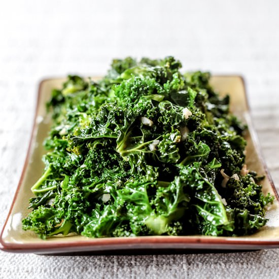 Sauteed Kale in Garlic