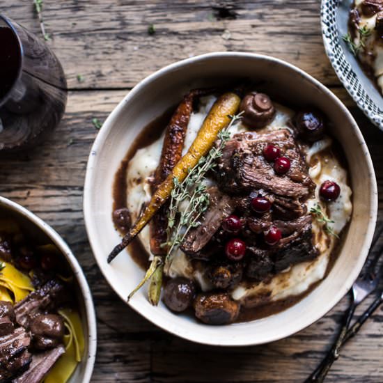 One-Pot Cranberry Pot Roast.