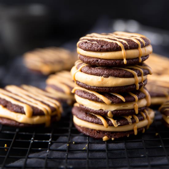 Chocolate Peanut Butter Cookies