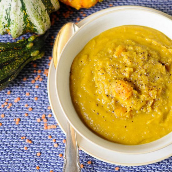 Butternut Dal Soup