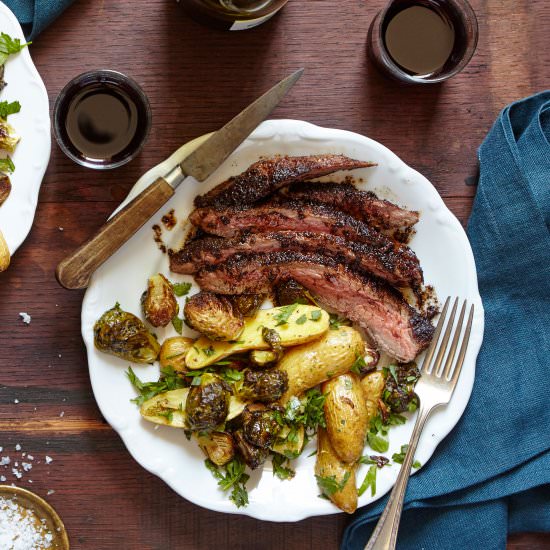 Espresso Rubbed Steak