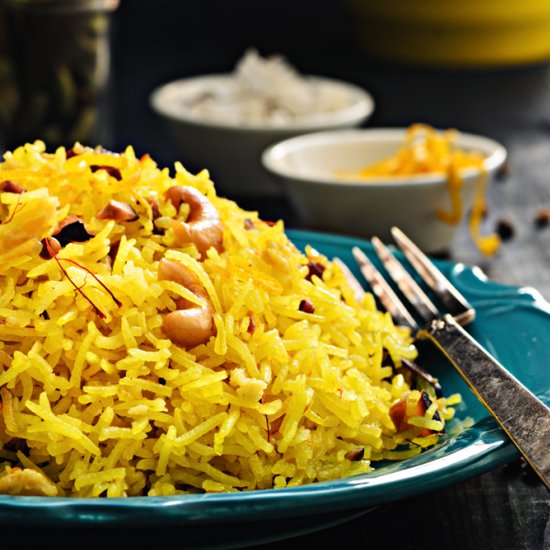 Zarda Pulao/Pilaf