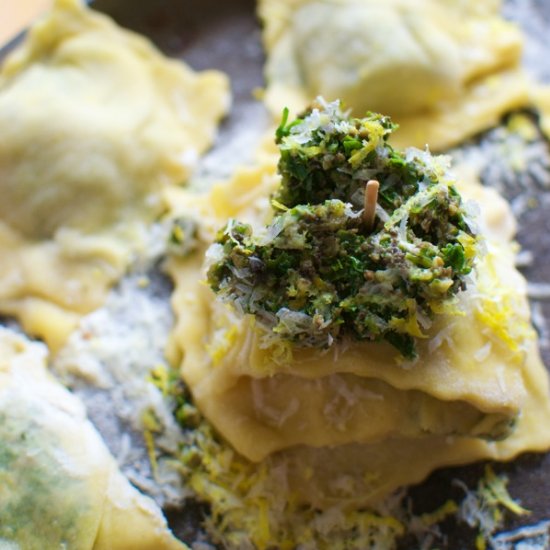 How to make Spinach Ricotta Ravioli