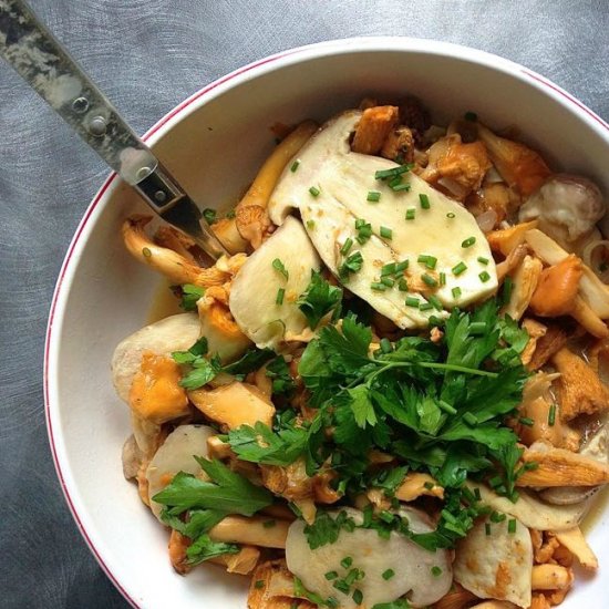 Garlic Butter Mushrooms