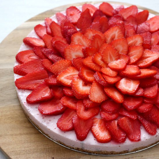 Healthy Cheesecake (4 Ingredients)