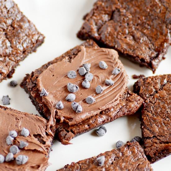 3-Ingredient Nutella Brownies