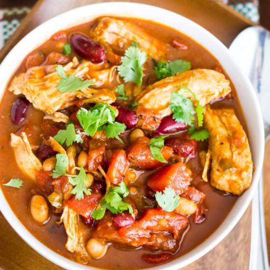 BBQ Chicken Chili