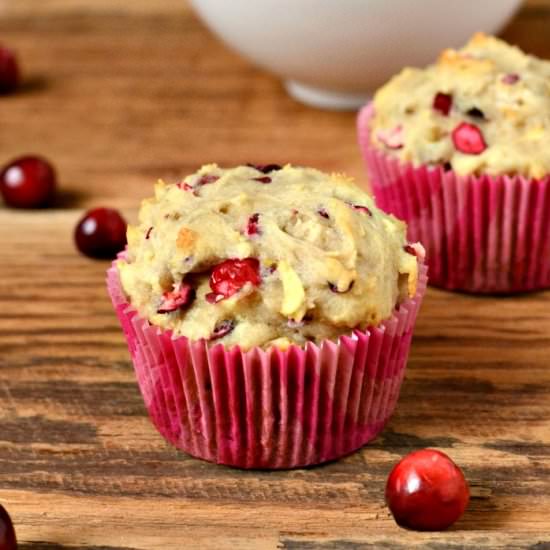 Cranberry and Apple Muffins