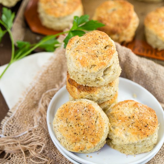 Black Pepper Biscuits