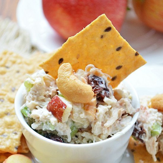 Apple, Chicken, and Cherry Salad