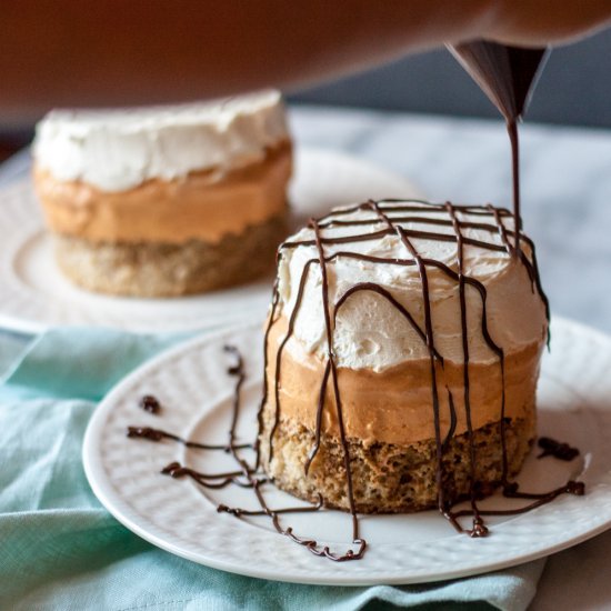 Pumpkin Tiramisu Ice Cream Cake