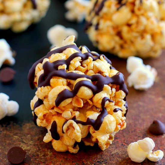 Caramel Popcorn Balls