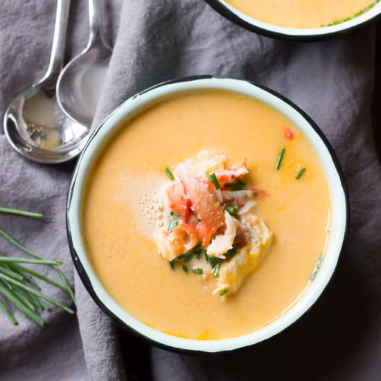 Dairy Free King Crab Bisque