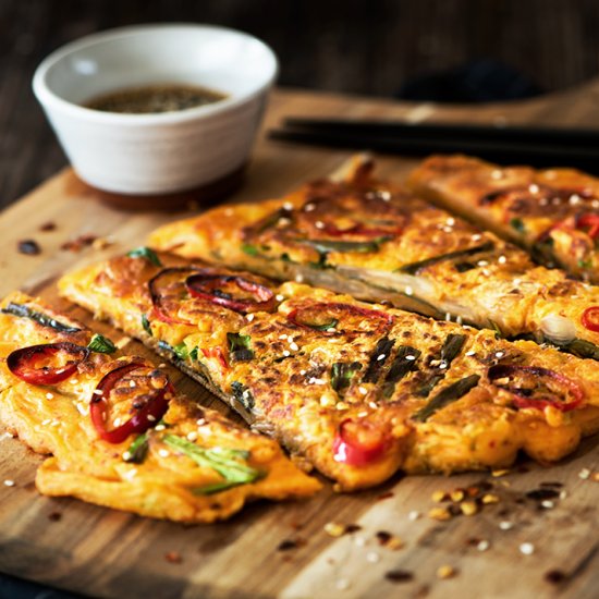 Savory Korean Kimchi Pancake