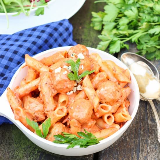 Spicy Cream Pepper Pasta