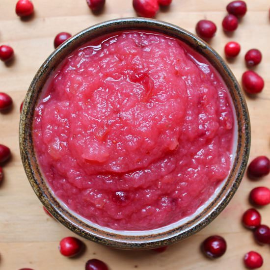 Cranberry Apple Sauce