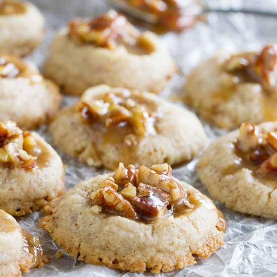 Pecan Praline Thumbprints