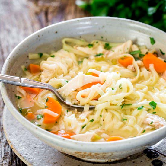 Homemade Chicken Noodle Soup