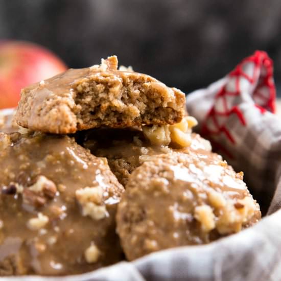 Healthy Oatmeal Apple Pie Cookies