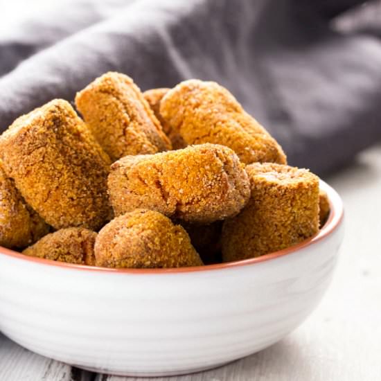 Homemade Vegan Pumpkin Tots (Video)