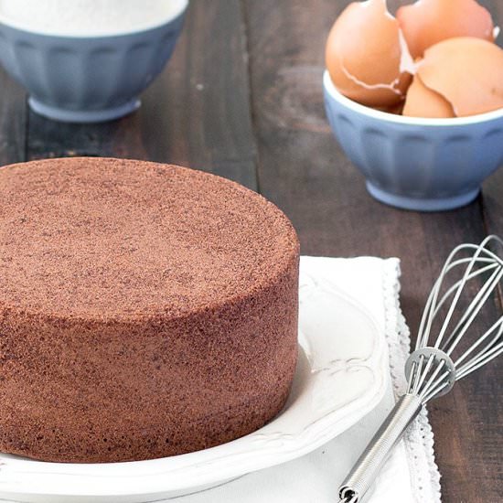 Chocolate Italian Sponge Cake