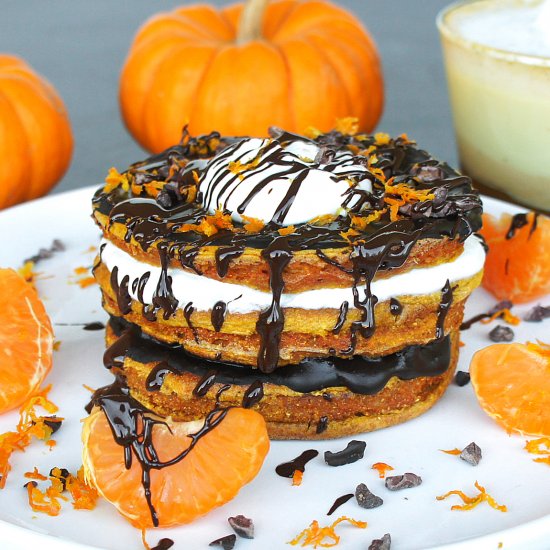 Trick or Treat Pancakes