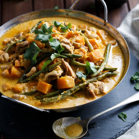 Chicken and Butternut Squash Curry