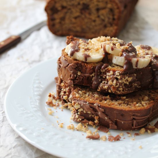 Banana & Chocolate Bread