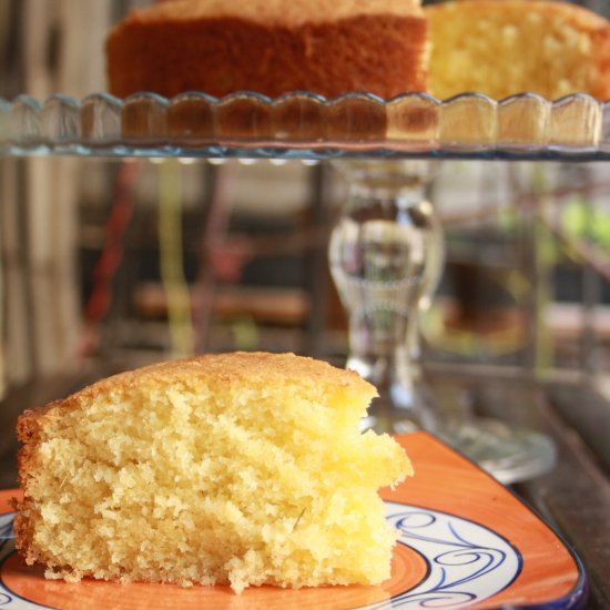 Coconut and Lemongrass Cake