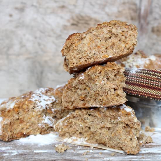 Spiced Carrot Scones