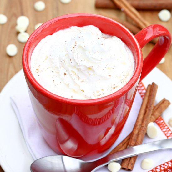 Slow Cooker Pumpkin Spice Cocoa