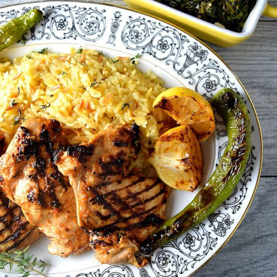 Spicy Turkish Grilled Chicken