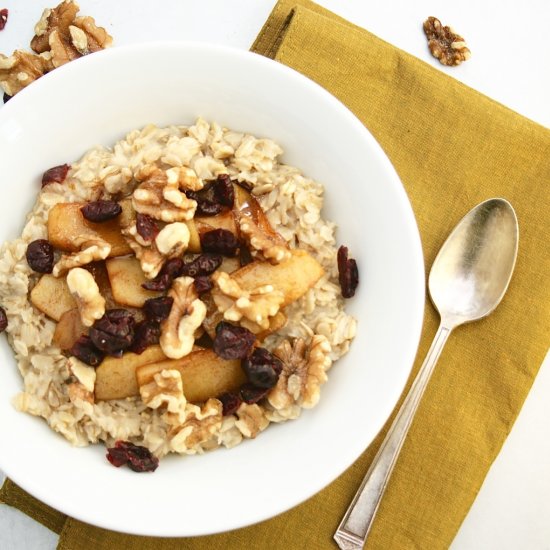 Cinnamon Apple Oatmeal