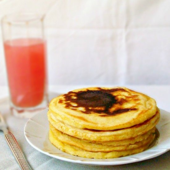 Vanilla Buttermilk Pancakes