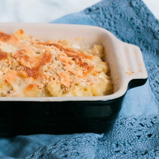 Baked Truffle Mac and Cheese