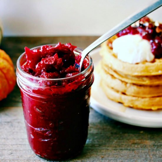 Cranberry and Vanilla Bean Butter