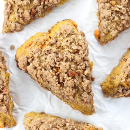 Pumpkin Pecan Scones